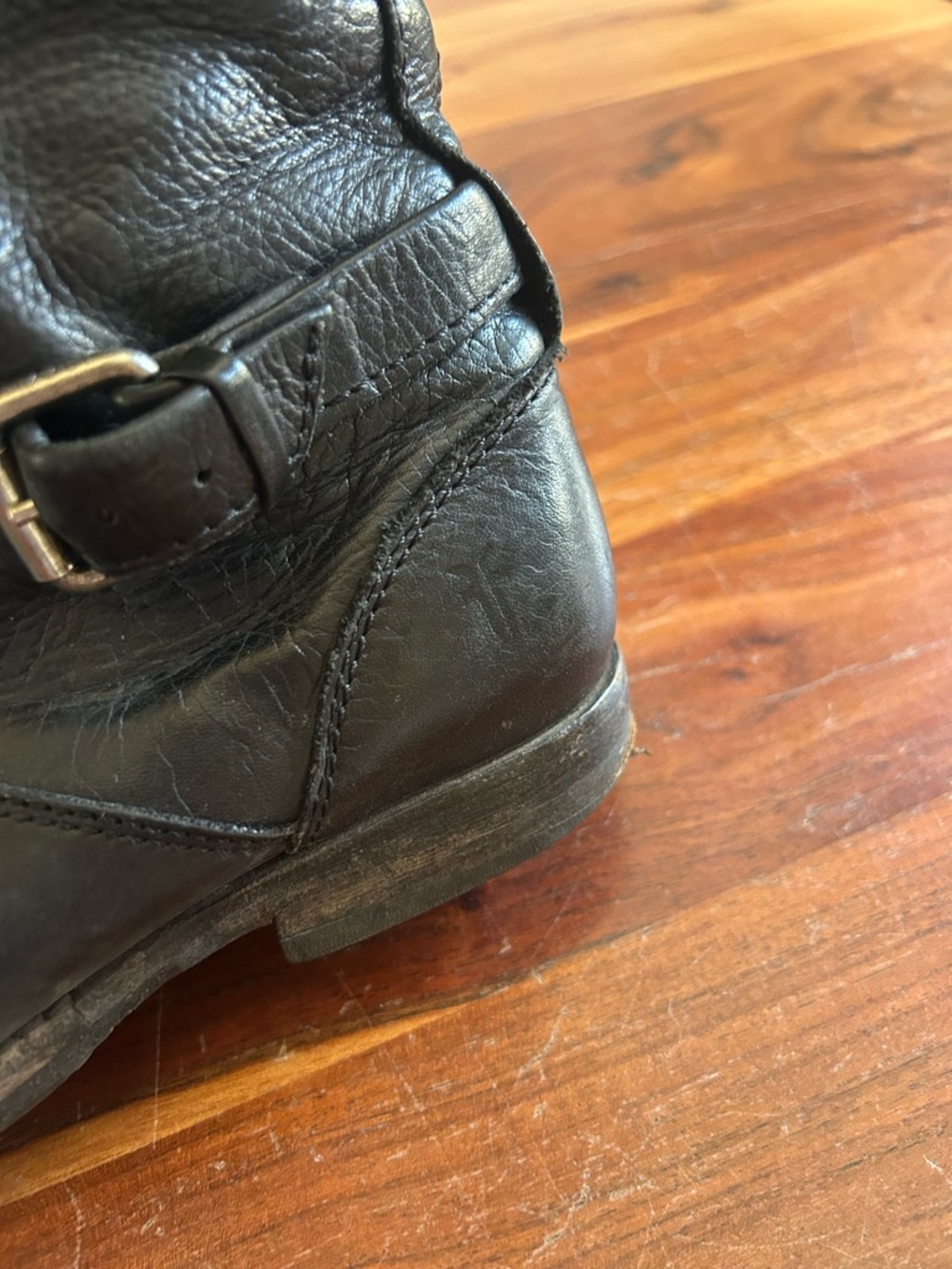 Frye women’s Phillip riding boots leather black - Picture 12 of 13